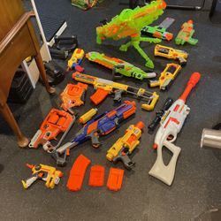 Nerf Gun Lot 