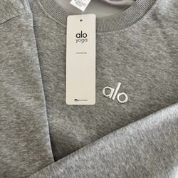 Alo Yoga grey Crewneck Sweater