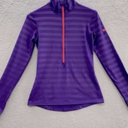 Women’s Nike Pro S Purple Long Sleeve Size Small 