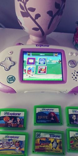 Portable game console with a bunch of games