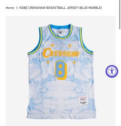 KOBE CRENSHAW BASKETBALL JERSEY