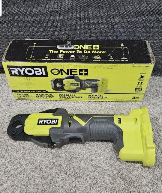 Ryobi PEX Crimp Ring Press Tool