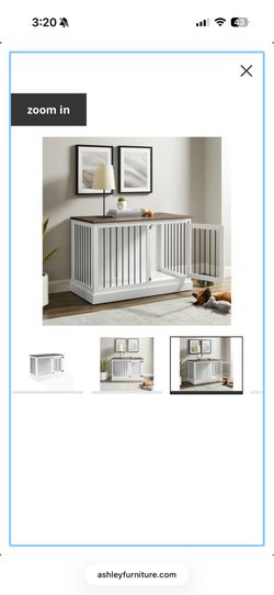 furniture style dog kennel