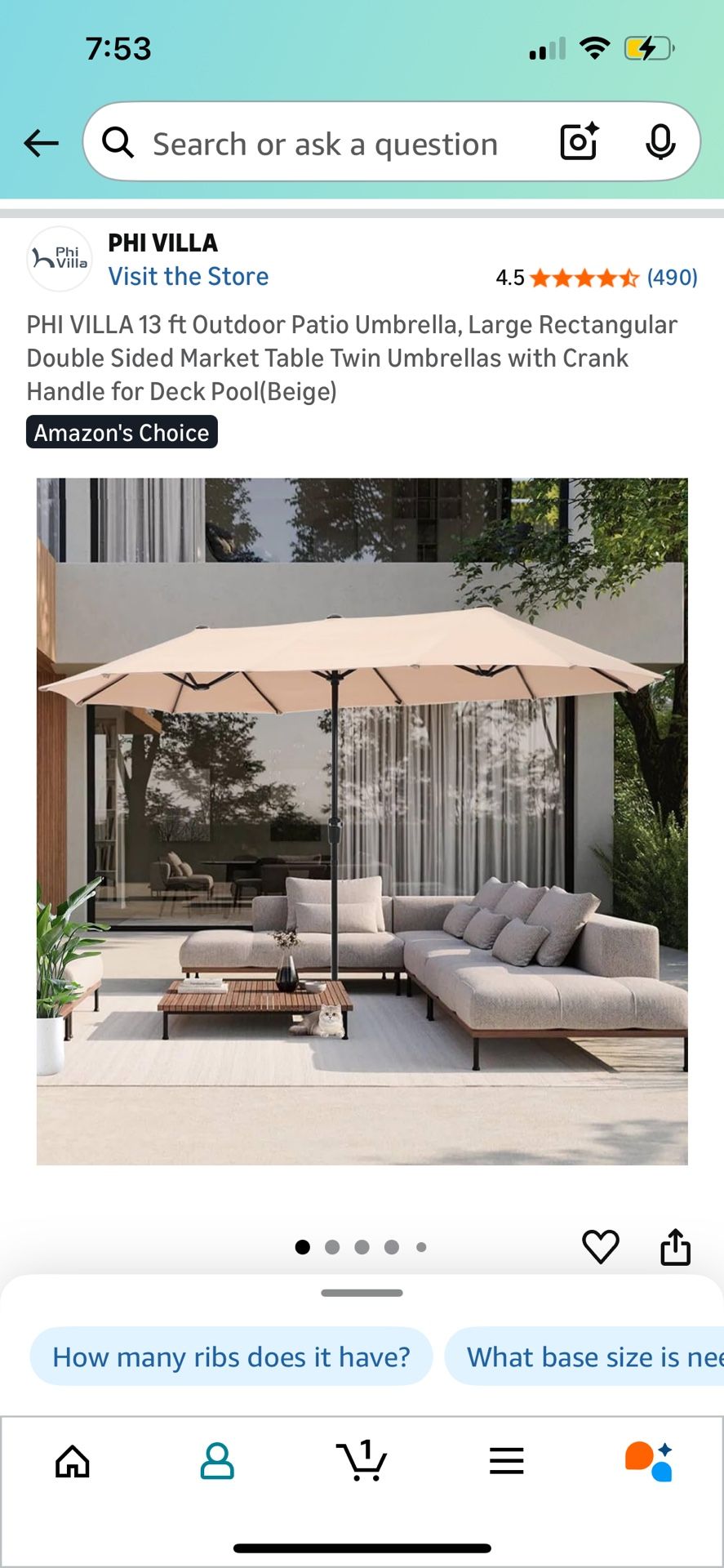 Brand NEW Umbrella Still In Box 