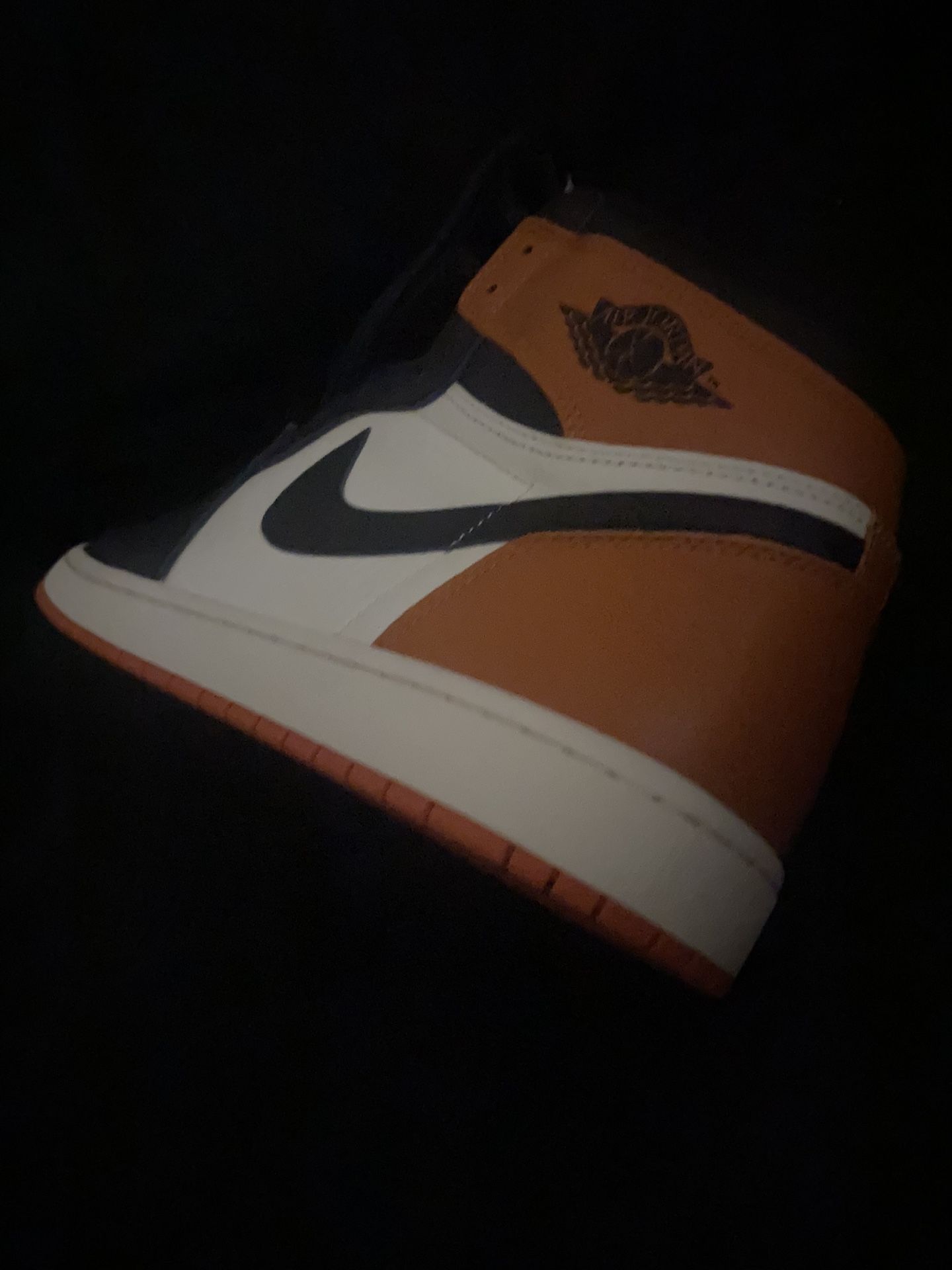 Jordan 1 Retro High OG Shattered Backboard(Orange/Black/Cream/White) 