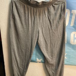 Hollister Womens L Heather Gray Ultra High-rise Joggers