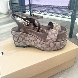 Coach Platform Sandals