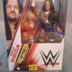 WWE ELITE SERIES SOLO SIKOA COLLECTIBLE ACTION FIGURE 