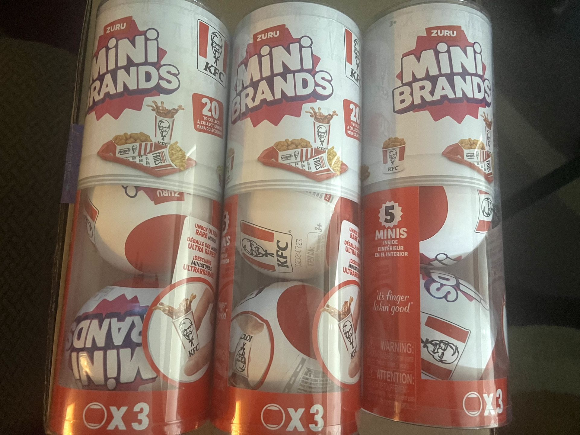 Mini Brands KFC Food Style Toy Balls