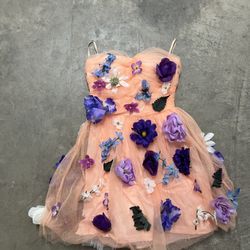 Flower Tulle Dress Size 1