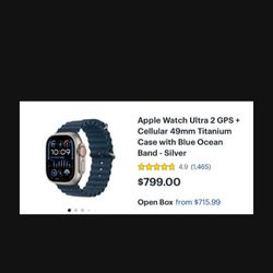 Brand New Apple Watch Ultra 2 In Box Never Use 