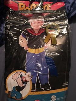 3T-4T Popeye costume