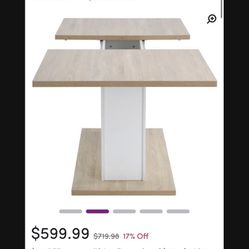 Dining table (extendable)