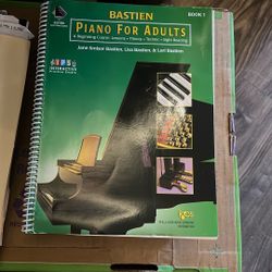 PIANO FOR ADULTS BOOK 1 Bastien
