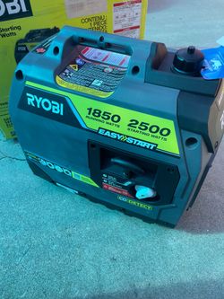 Ryobi 1(contact info removed) watt inverter generator