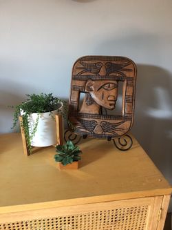 Wooden native wall decor