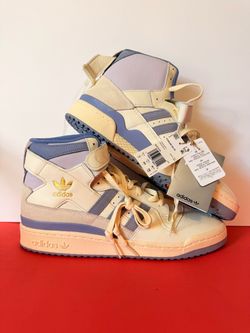 adidas Forum 84 High Off White Silver Violet Size 12 Shoes