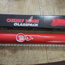 Cherry Bomb Glasspack 87515CB New Never Been Use