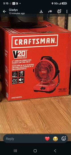 Brand new fan