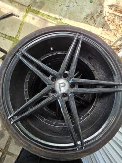 Pinnacle Rims and tires 225/35R20