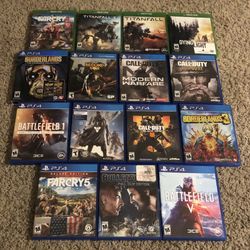 PlayStation 4 And Xbox One Games