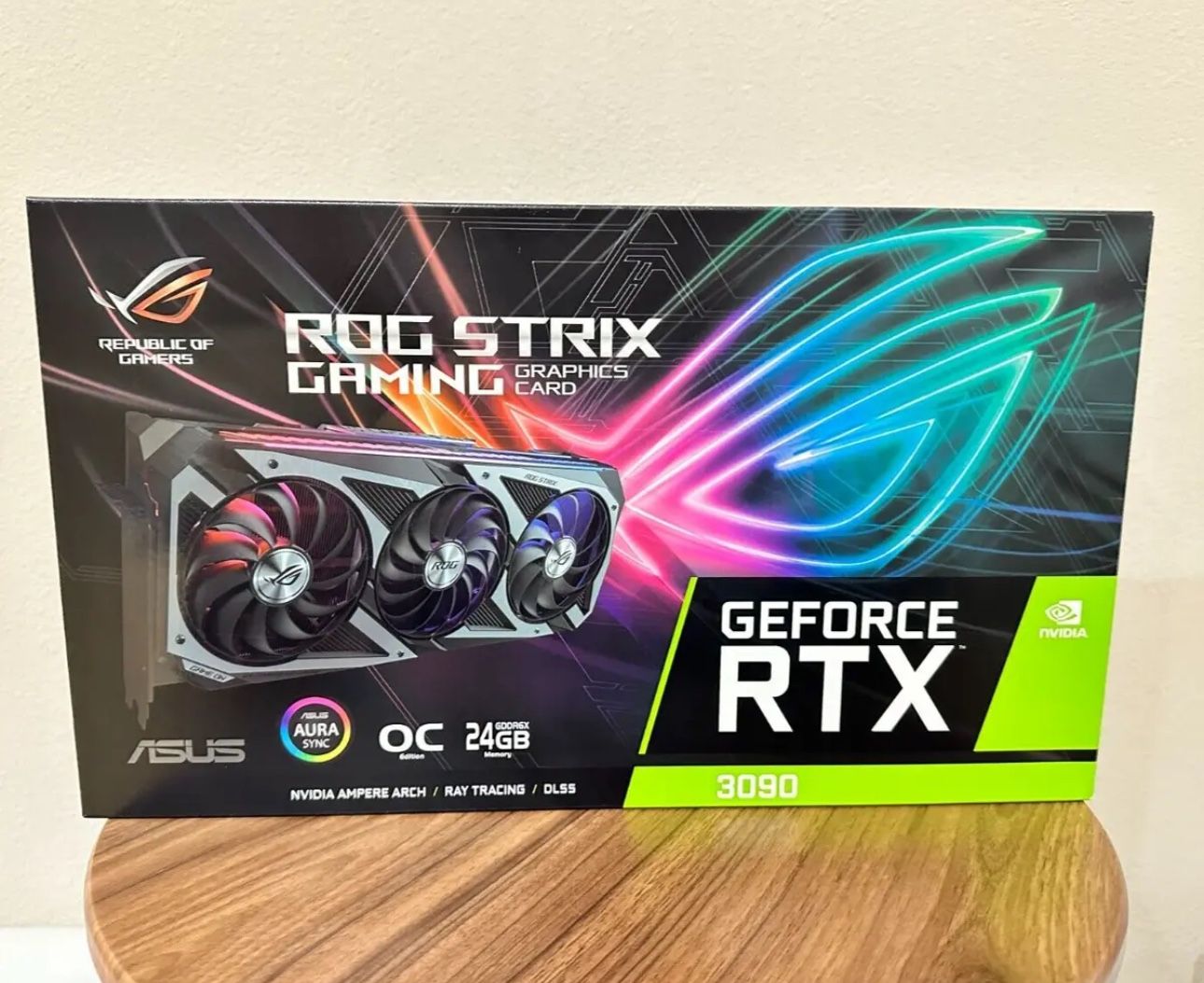 ASUS ROG Strix GeForce RTX 3090 OC 24GB GDDR6X Graphics Card