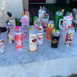 Tumblers For Sale… $45 For 20oz And $60 For 40oz