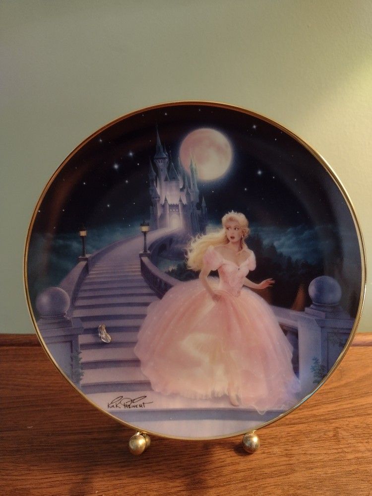 "The Magic of Cinderella" Franklin Mint Fine porcelain 8.5 inch plate limited edition Numbered.