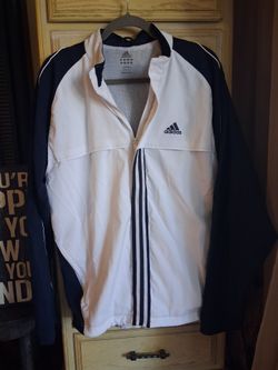 ADIDAS,  X-LARGE , ZIP UP, WINDBREAKER , NEW