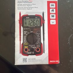 Auto-ranging Plus Digital Multimeter