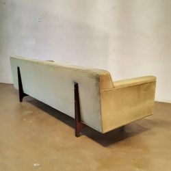 Vintage Dunbar Edward Wormley Bracket Back Sofa Mid Century Mcm 