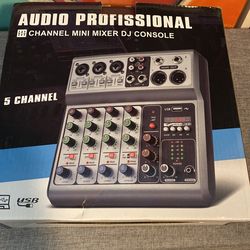 Audio Professional Mini Mixer 