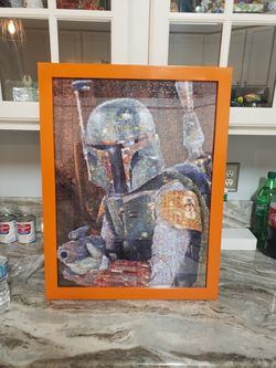 400 piece Mandelorian & Yoda puzzle Art