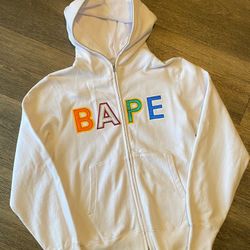 Bape Zip-up hoodie size small