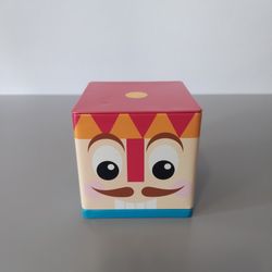 Hallmark Cubeez Nutcracker Christmas 3” Tin Stack Store Collect NEW