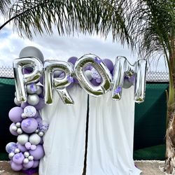 Prom Balloon Garland