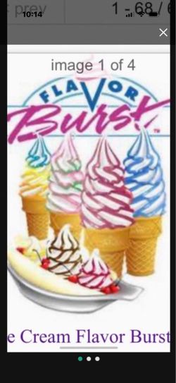 Ice Cream Starburst Machine