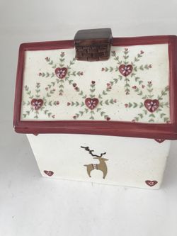 Holiday cookie jar