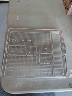 Chrome Wire utensil holder