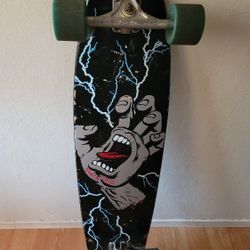 Rare Santa Cruz Longboard Skateboard