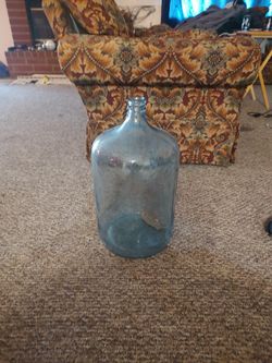 Glass Arrowhead Bottle