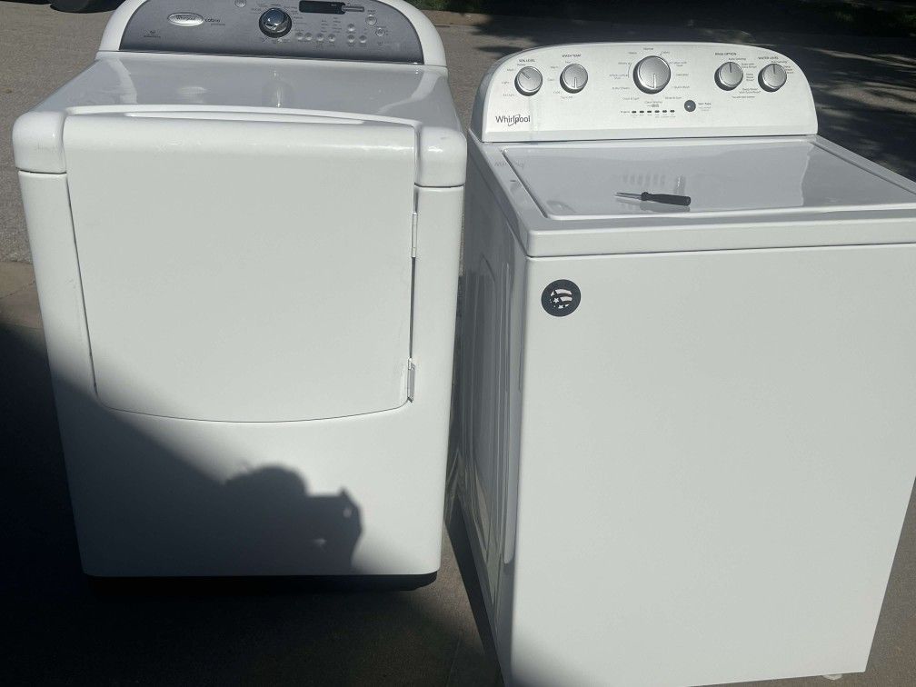 Whirlpool Washer & Dryer