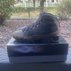 Jordan Olive 9s Sz 13