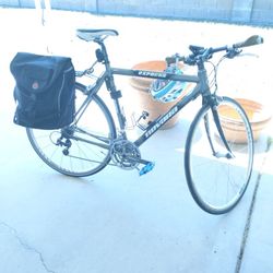 Road Bike Novara With Bag, Lights, Lock, Helmet