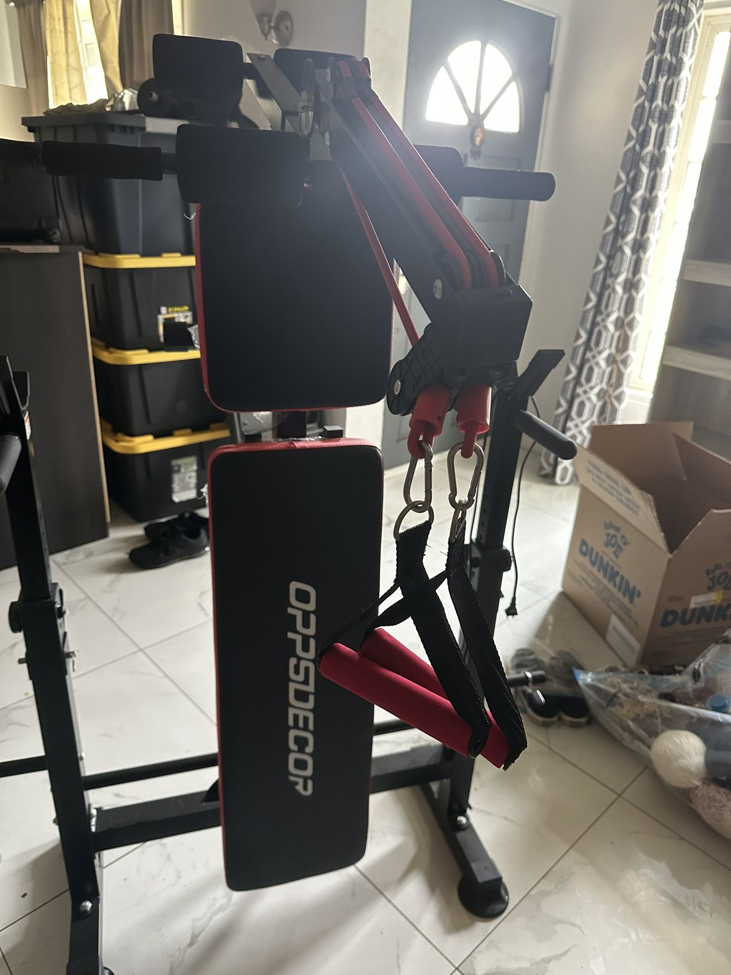 Adjustable Bench With Cable
