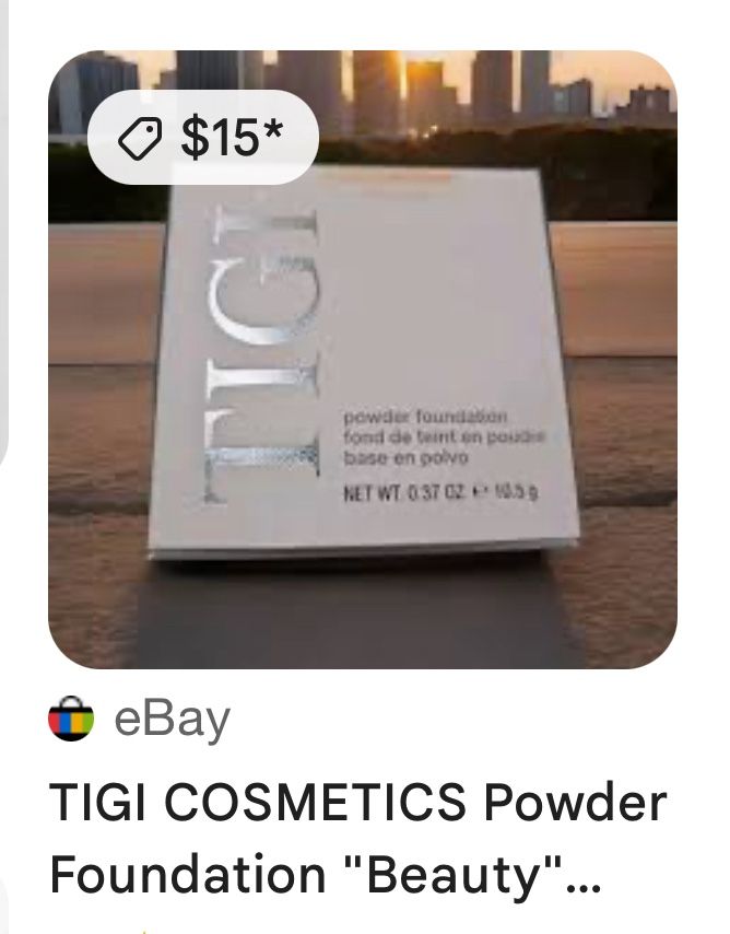 TIGI Powder Foundation 