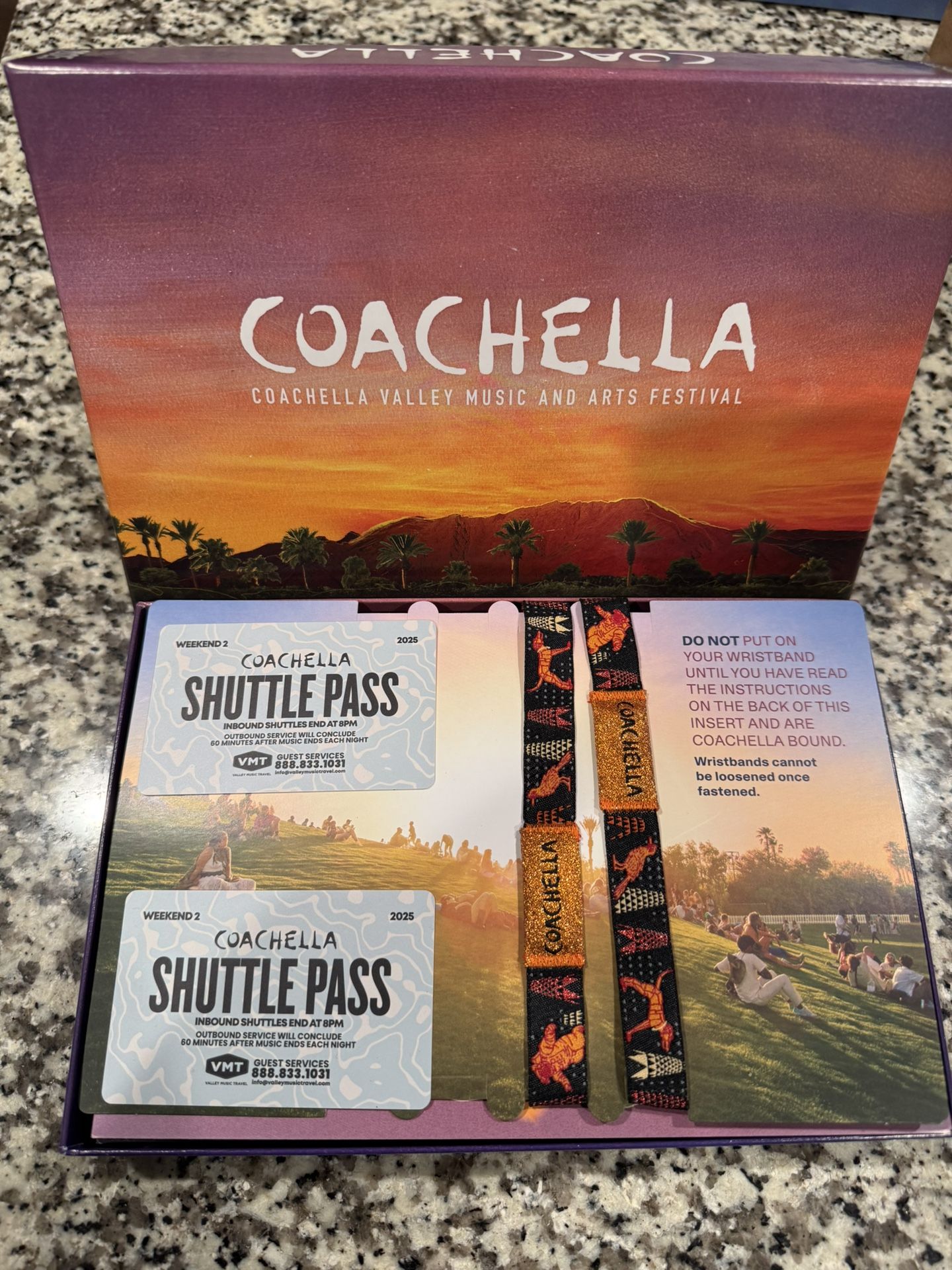 Coachella Weekend 2 With shuttle Passes SUNDAY ONLY