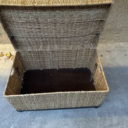 Wicker Storage Basket 