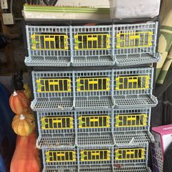 Quail Cage - 4 Layer - Jumbo Quail 