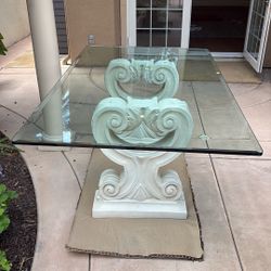 Glass Top Table